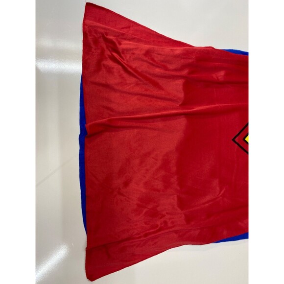 Mens Superman Short Sleeve Shirt with Detachable Cape M - Picture 8 of 11